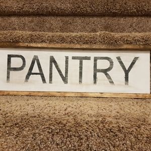 Wood sign home decor